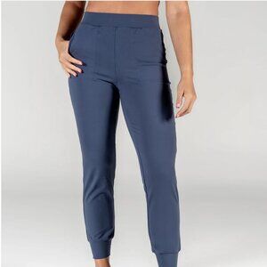 Senita Work From Home Joggers Light Navy Size Medium New with Tags
